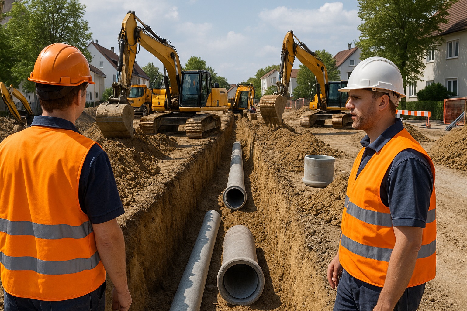 Neubau Kanalisation Schongau 2024